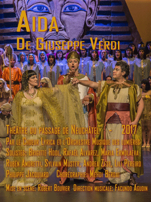 L’Aida de Verdi au théâtre du Passage de Neuchâtel