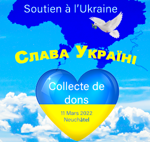 Neuchâtel – Récolte de dons pour l’Ukraine